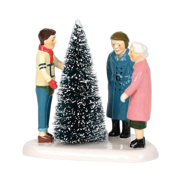 Department 56 Accessory  Choosing The Perfect Tree