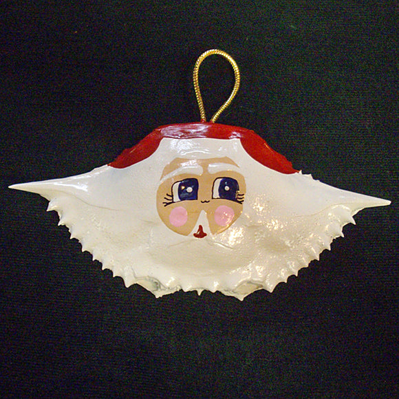 Crab Shell Santa Hilton Head Ornament