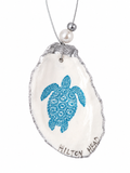 Hilton Head Oyster Ornament With Turtle