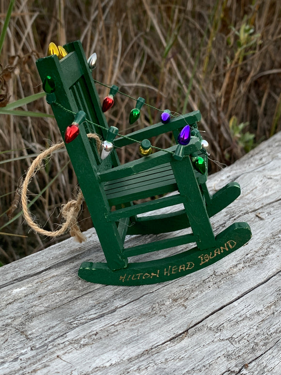 Hilton Head Rocking Chair Ornament