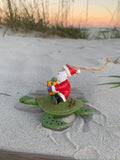 Hilton Head Santa Riding Turtle