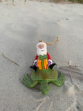 Hilton Head Santa Riding Turtle