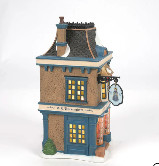 Department 56 Dickens' Village Series T.L Buckingham Doll Shop
