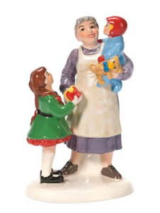 Dept 56 Snow Village Accessory "Grandma's Favorite Present"