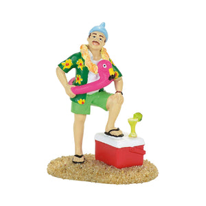 Department 56 Margaritaville Accessory Parrot Head King