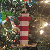 Exclusive Harbour Town Lighthouse Metal Hilton Head Ornament