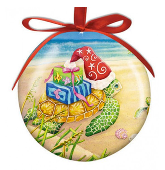 Hilton Head Ornament Christmas Sea Turtle