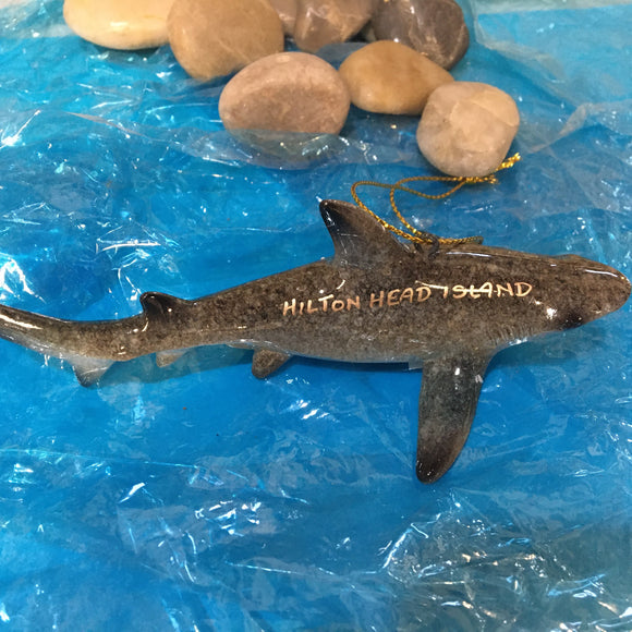 Hi - Gloss Realistic Shark Ornament