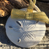 Hilton Head Sandollar Ornament with Boat