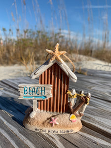 Hilton Head Beach Shack Ornament