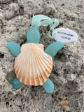 Hilton Head Resin Shell Sea Turtle Ornament