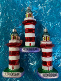 Hilton Head Glass Light House Ornament