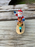 Hilton Head Santa Riding Bicycle