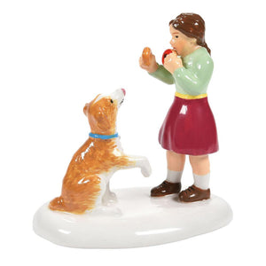 Department 56 Snow Village Good Boy Accessory