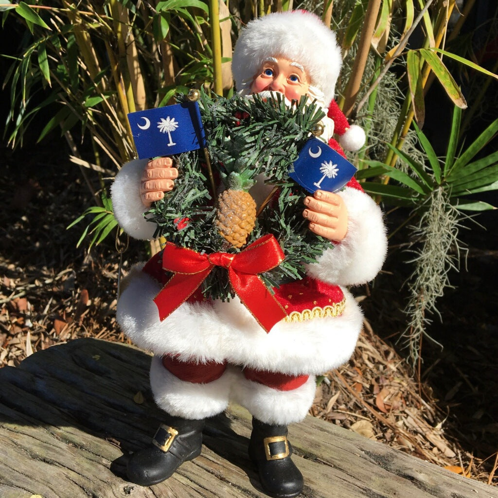 South Carolina Santa Figurine Possible Dreams Clothtique – Mingles