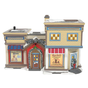 Department 56 Snow Village Pet & Vet